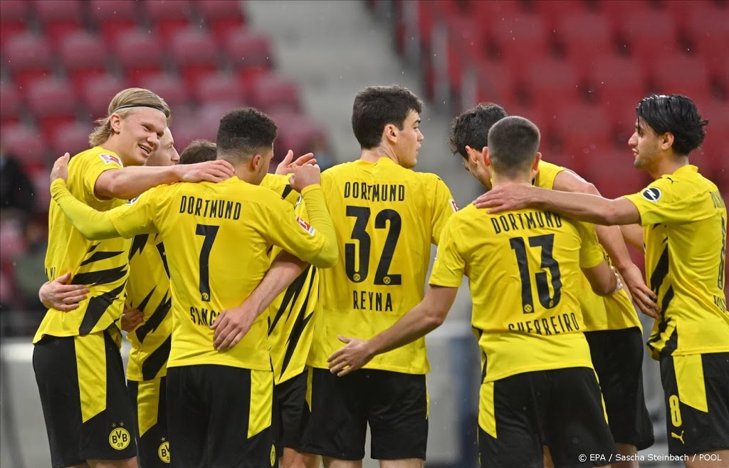 Borussia Dortmund na zege zeker van deelname Champions League 