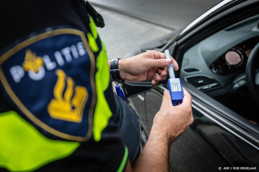 Aantal betrapte bestuurders onder invloed van drugs neemt toe