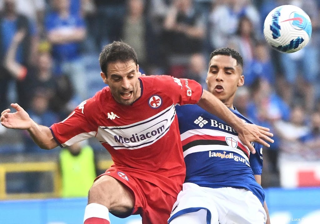 Afstraffing Fiorentina bij Sampdoria in Italiaanse Serie A