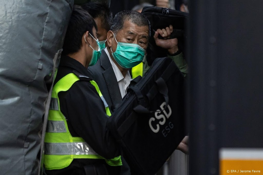 Prominente journalisten roepen op tot vrijlating Jimmy Lai