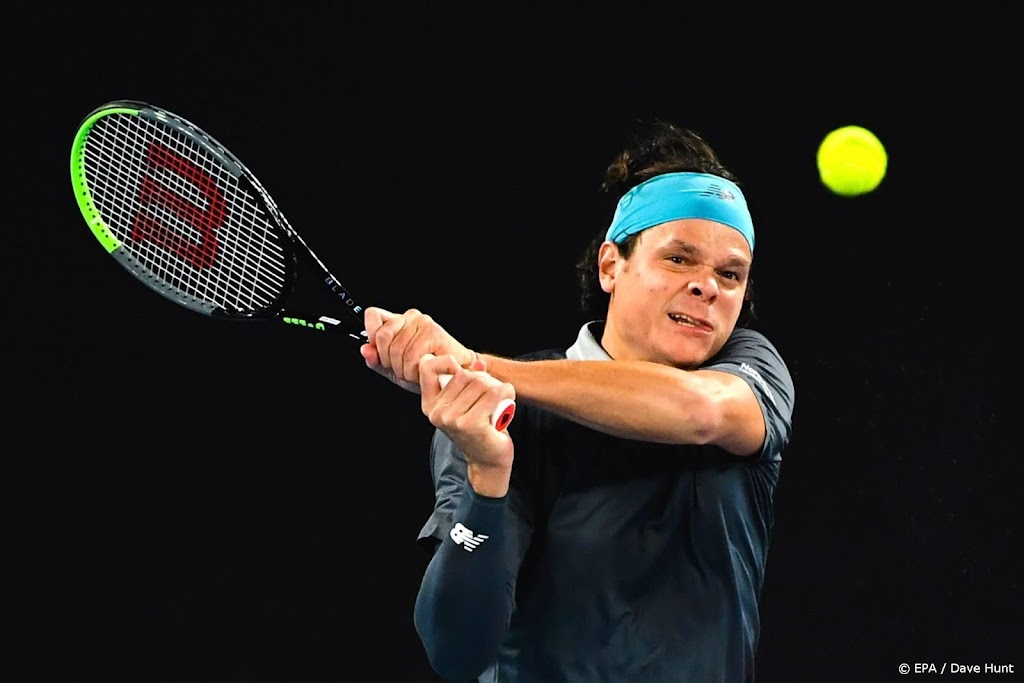 Voormalig toptennisser Raonic maakt in Rosmalen na 2 jaar rentree