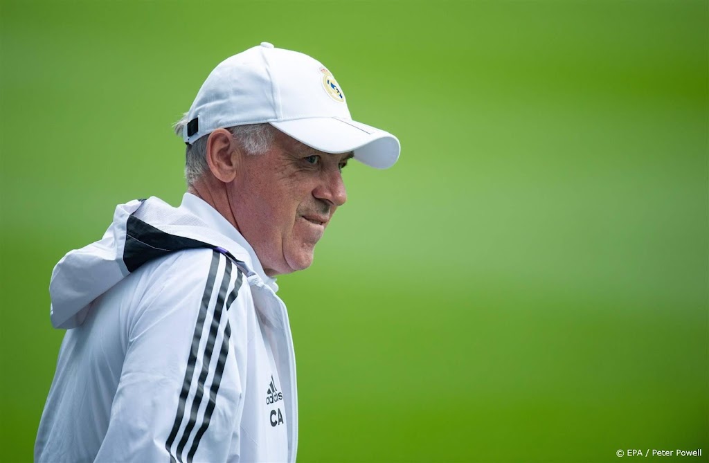 Trainer Ancelotti ziet kansen voor Real Madrid bij City 