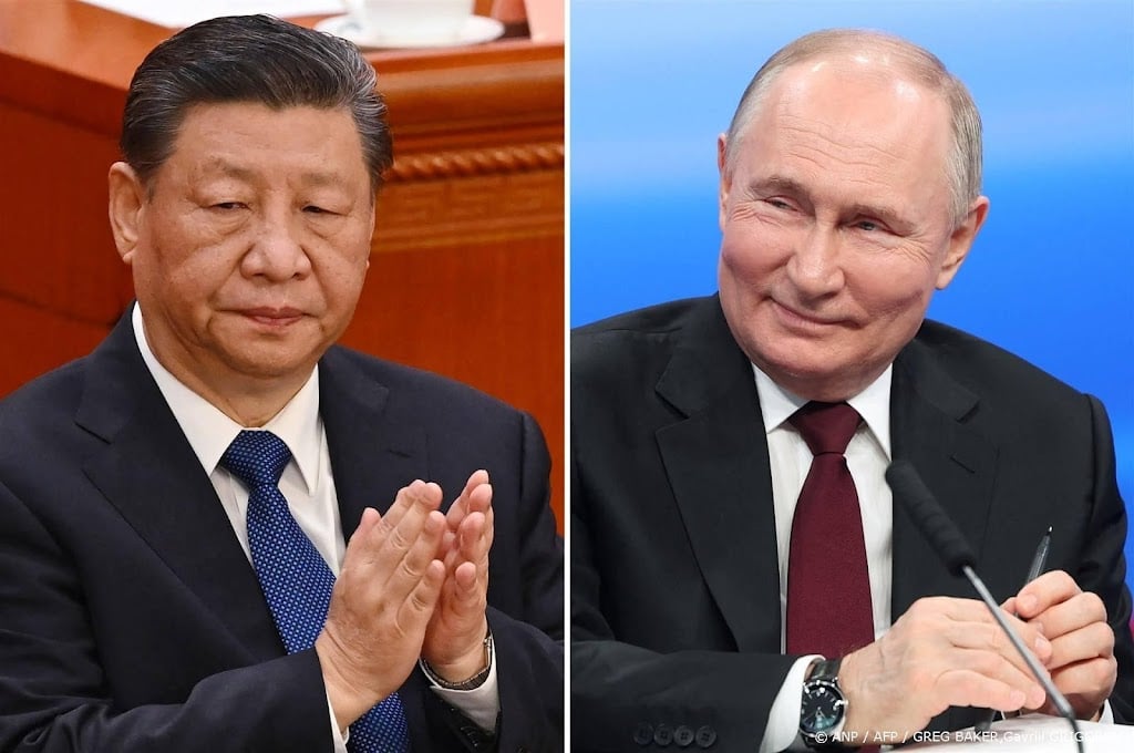 Xi ontvangt Poetin in Beijing 