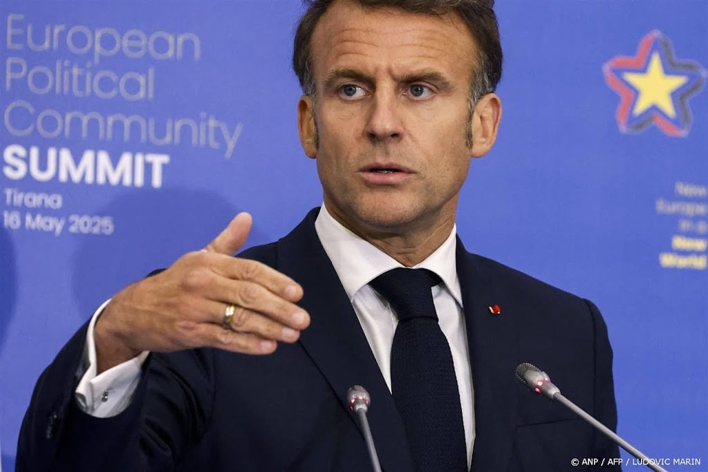 Europa werkt samen met VS aan extra sancties Rusland, zegt Macron
