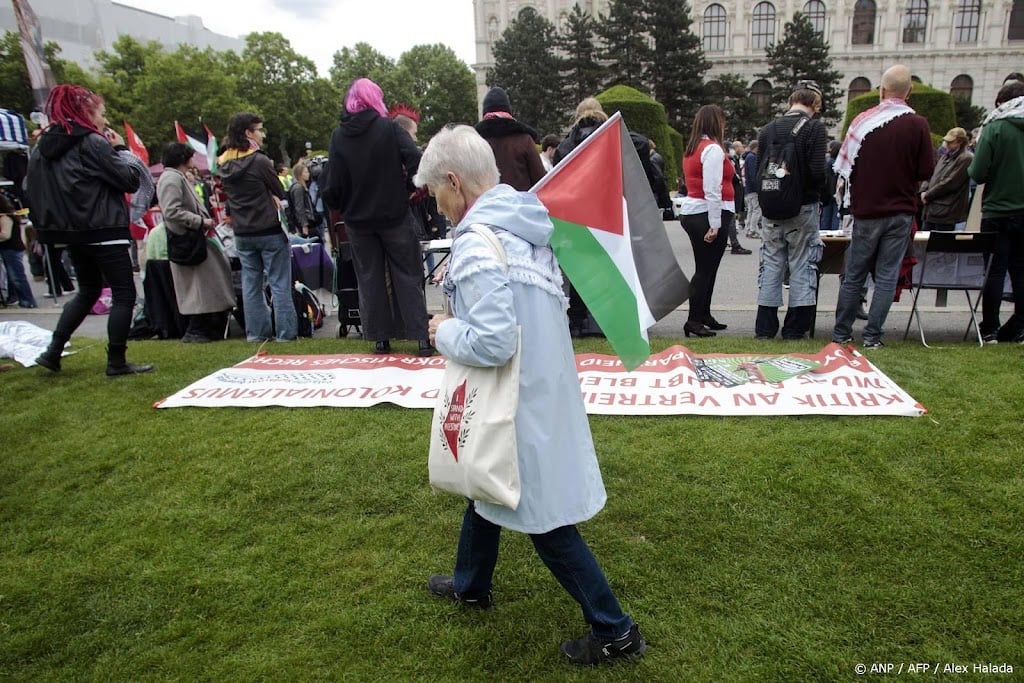Honderden bij protestmars tegen songfestivaldeelname Israël