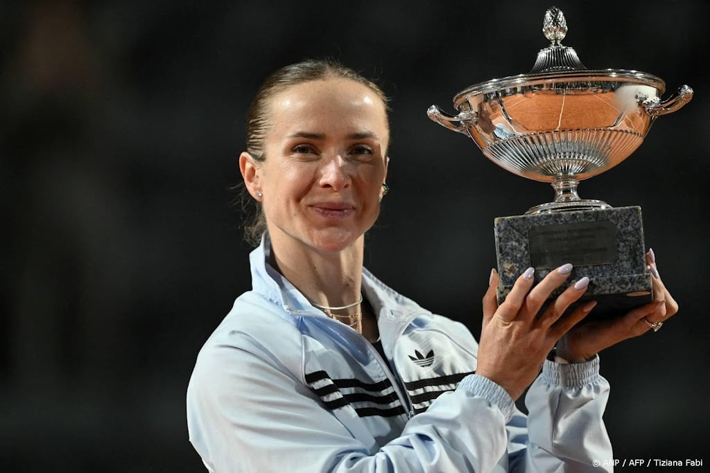 Tennisster Svitolina wint masterstoernooi Rome voor derde keer