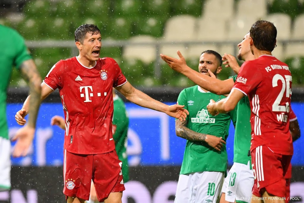 Bayern München heeft eerste hoofdprijs onder coach Flick binnen