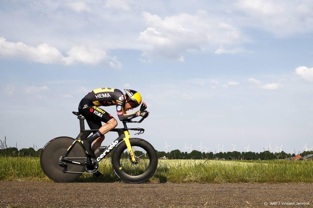 Dumoulin blij en trots met vierde titel bij NK tijdrijden
