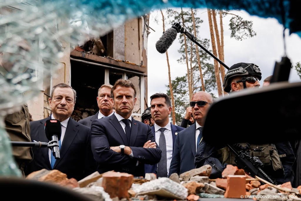 Duitsland, Frankrijk en Italië steunen EU-kandidatuur Oekraïne