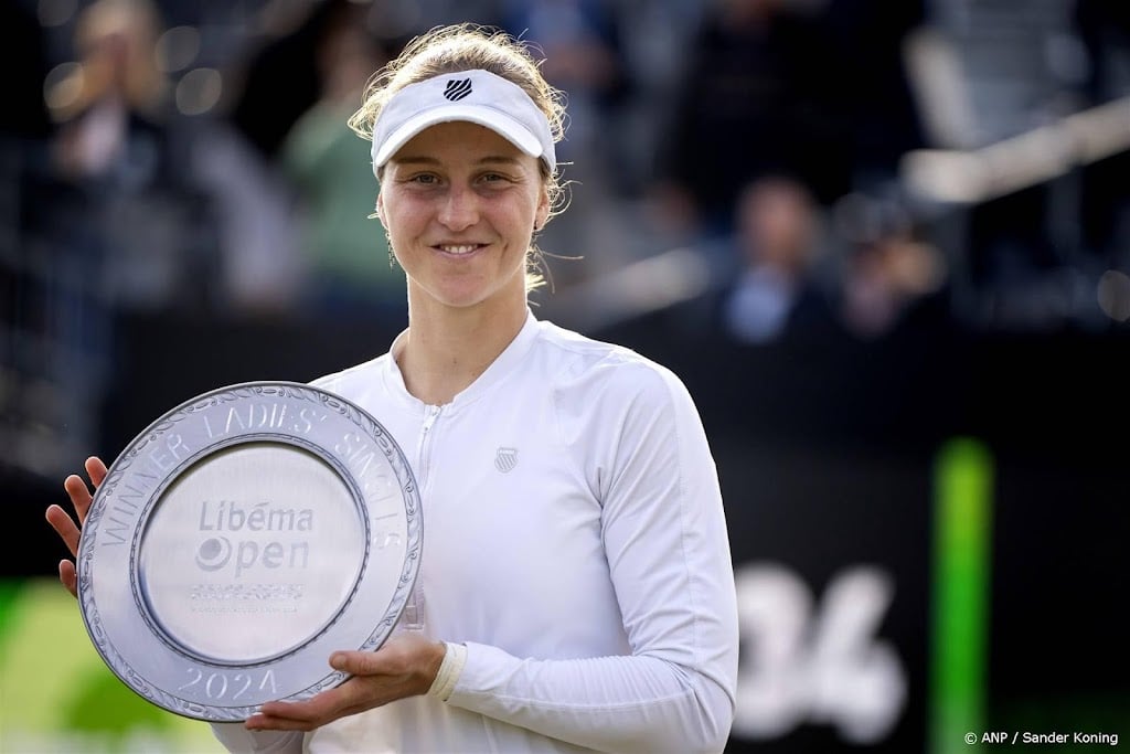 Tennisster Samsonova wint grastoernooi van Rosmalen 