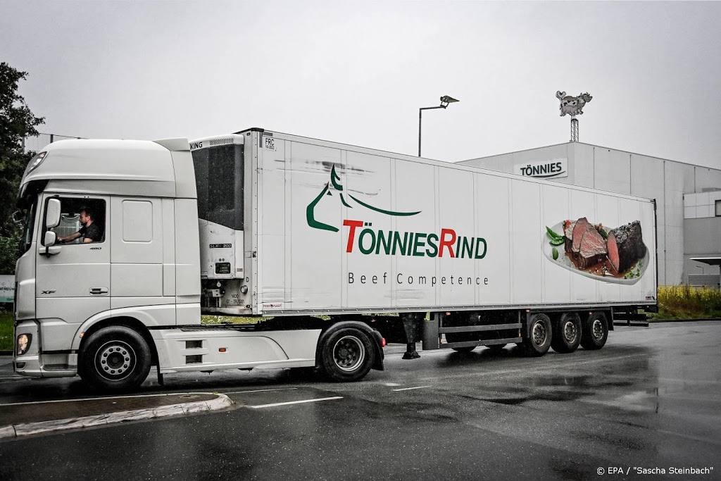 Duitse slachterij Tönnies hervat productie na coronalockdown
