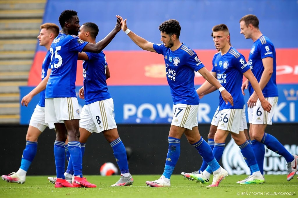 Leicester houdt zicht op Champions League na zege op Sheffield