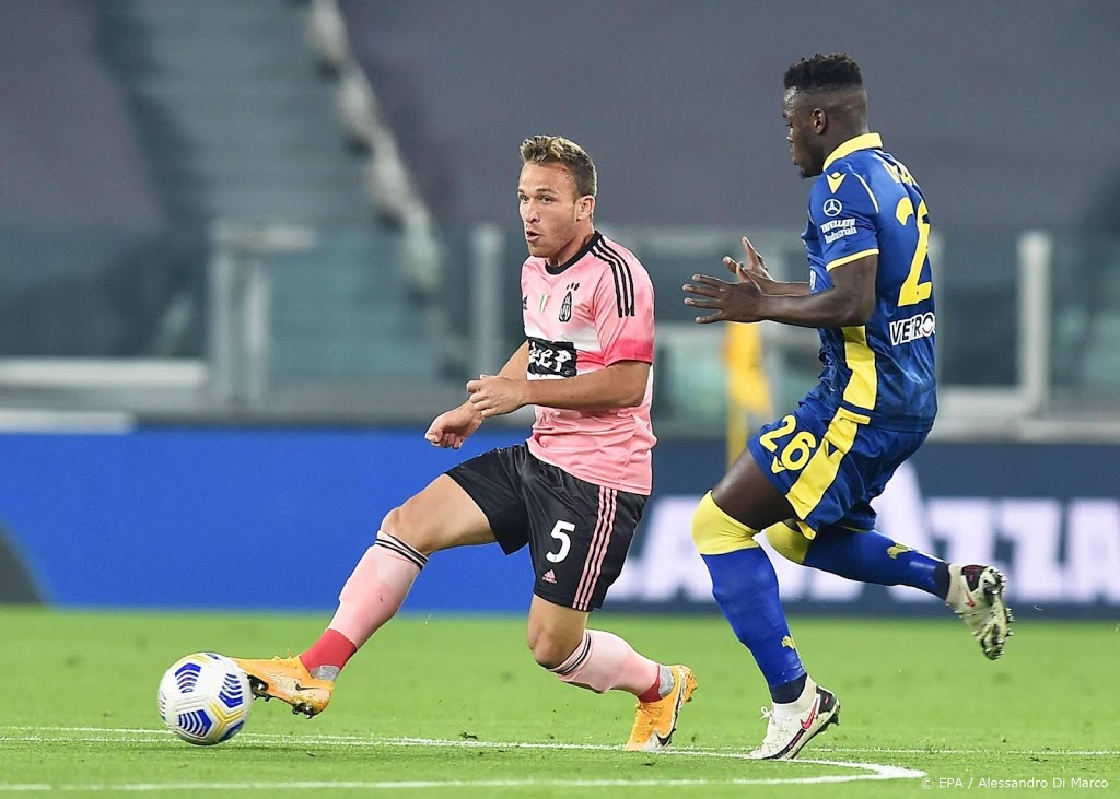 Juventus drie maanden zonder Braziliaanse middenvelder Arthur