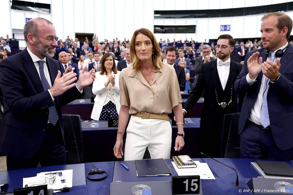Maltese conservatief Metsola herkozen als voorzitter Europarlement
