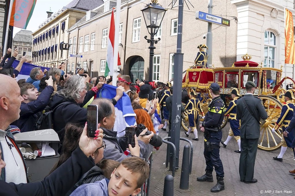 Dit jaar slechts 'accentverschillen' in viering van Prinsjesdag