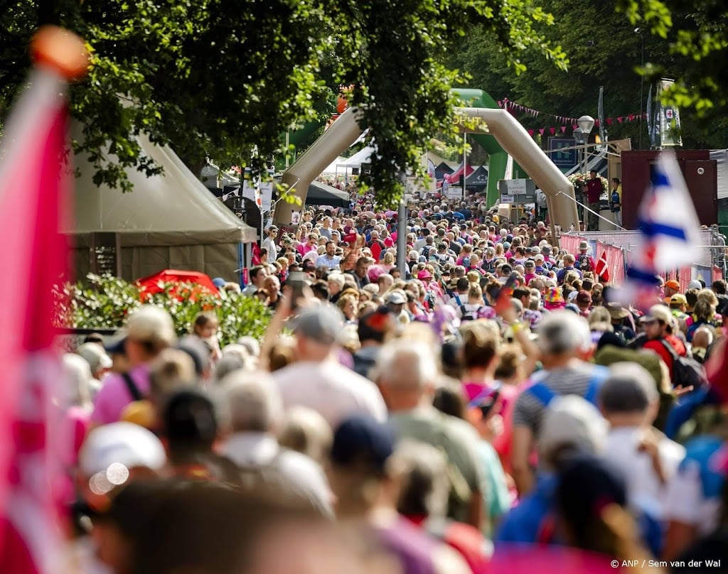 Droog en flink wat zon op laatste twee dagen Nijmeegse Vierdaagse