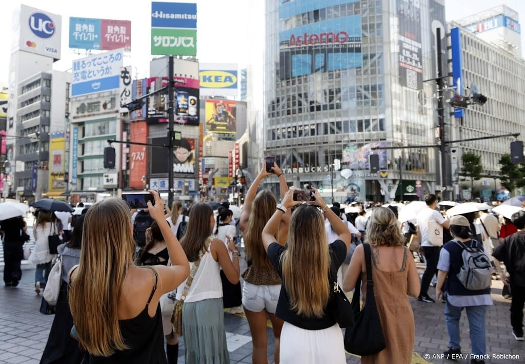 Nieuw toeristenrecord voor Japan in eerste helft van dit jaar 