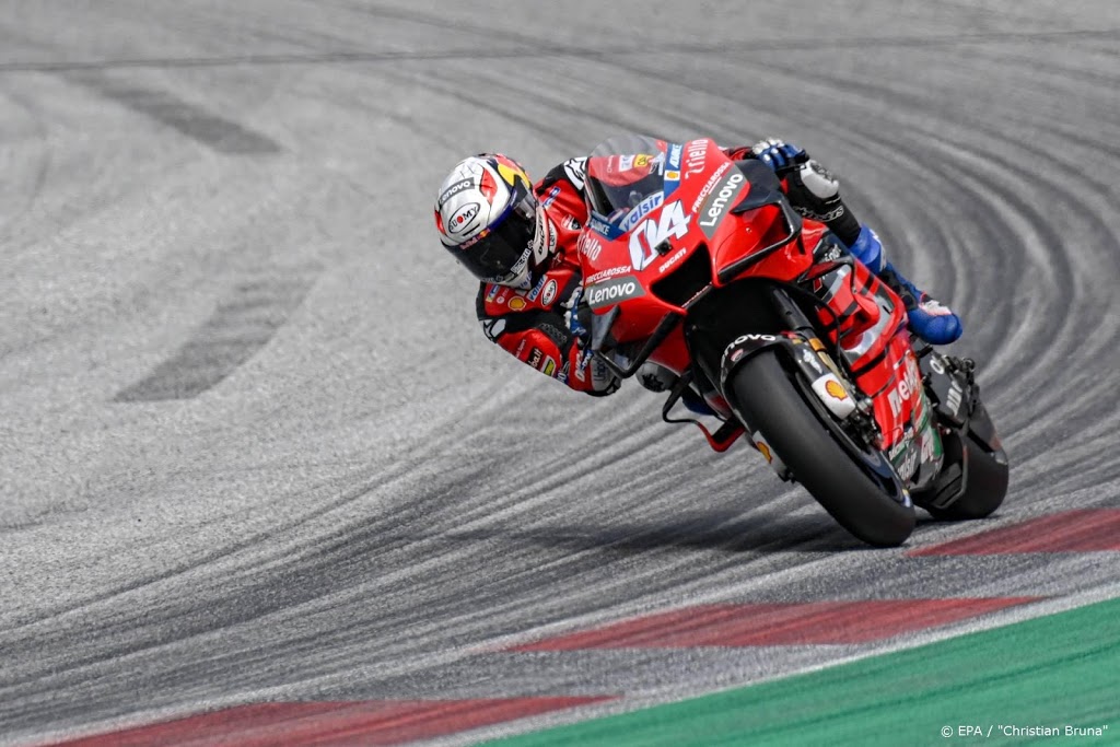 Dovizioso zegeviert in MotoGP-race Oostenrijk