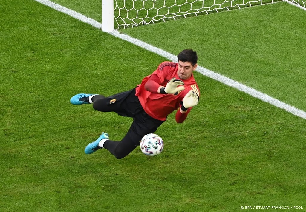 Belgische doelman Courtois langer bij Real Madrid