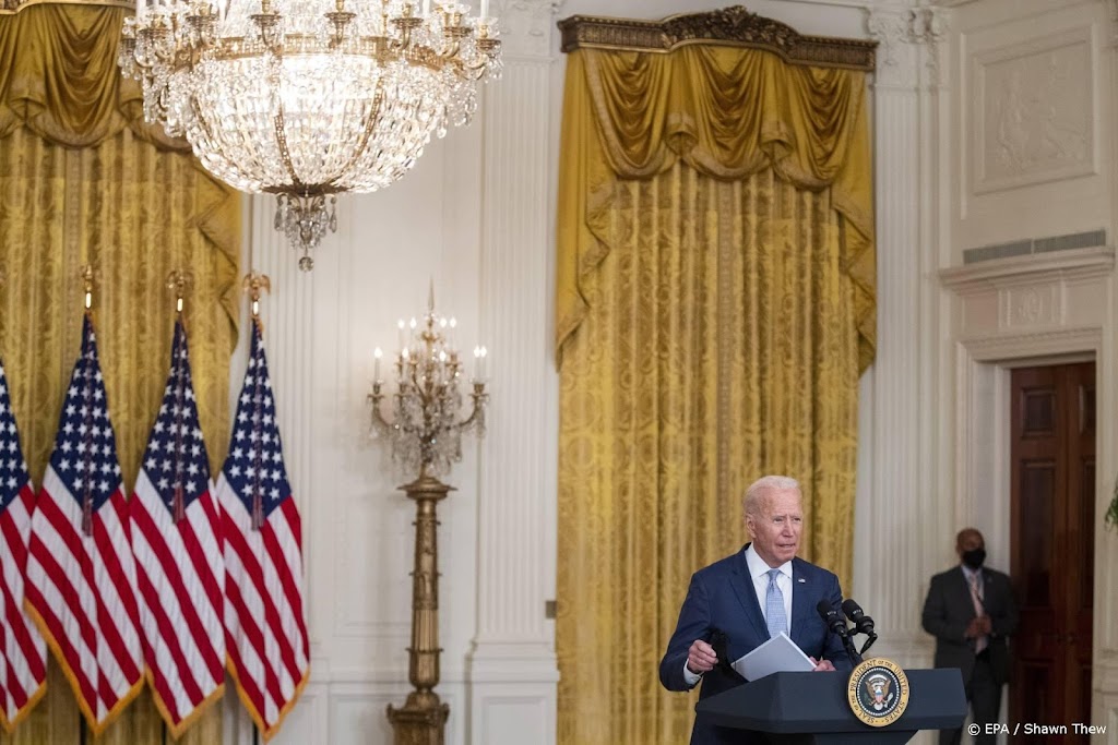 Biden spreekt maandagavond over Afghanistan