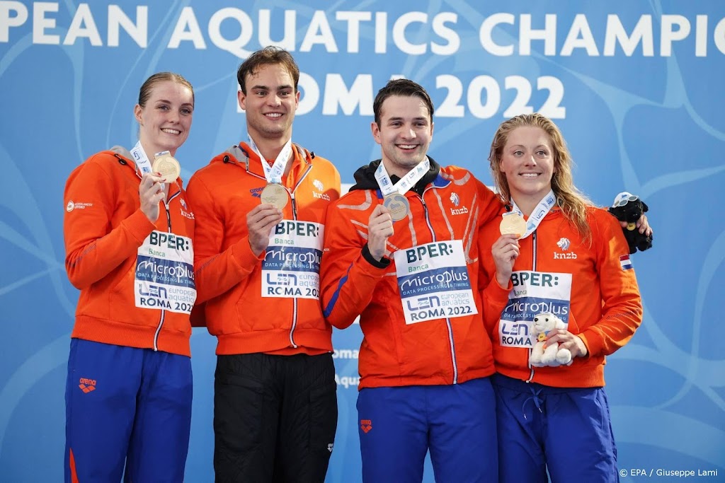 Brons voor zwemster Toussaint bij EK op 100 meter rugslag