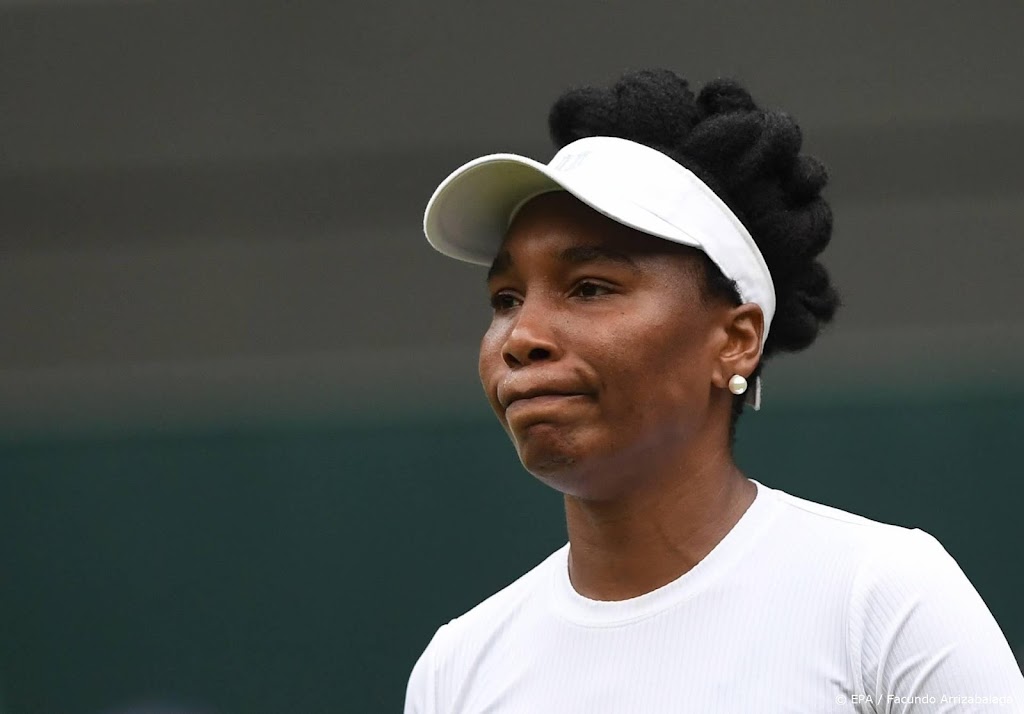 Tennisster Venus Williams ook in Cincinnati snel klaar