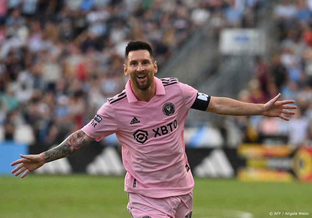 Inter Miami mede dankzij goal Messi naar finale bekertoernooi