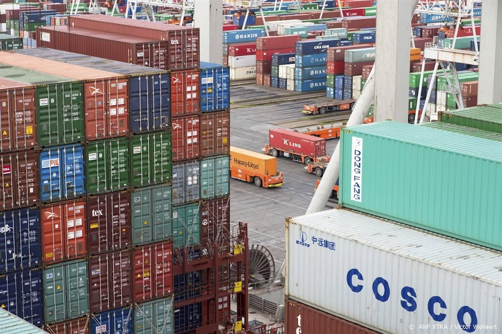 Nederlandse export gekrompen in juni