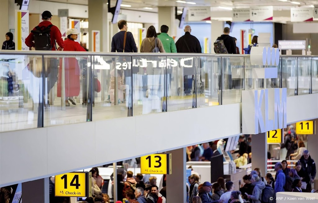 Schiphol: ruim 500.000 reizigers boekten tijdslot beveiliging