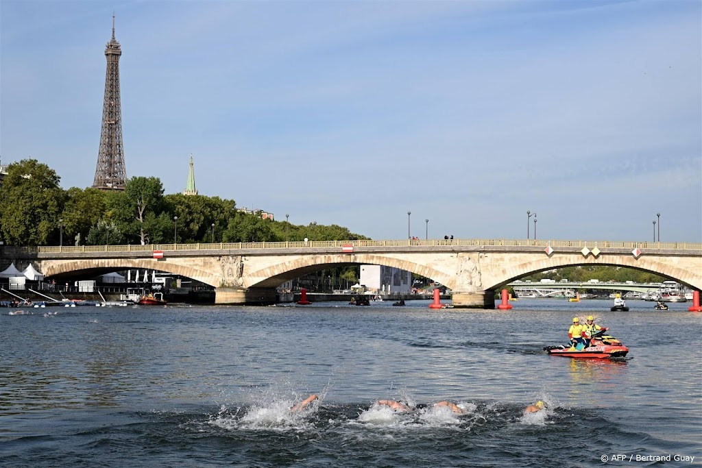 Rivier de Seine schoon genoeg voor olympisch testevent triatlon