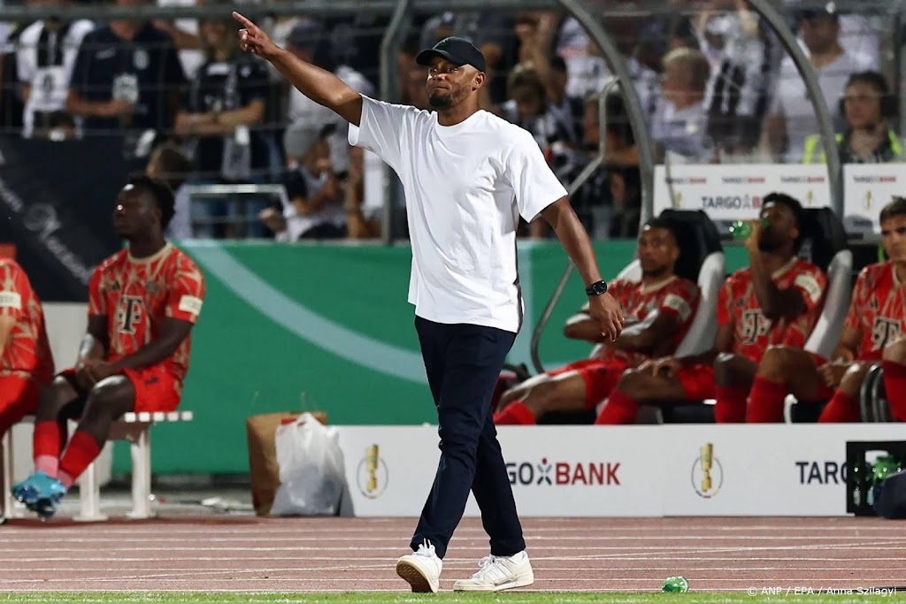 Kompany begint foutloos bij Bayern München