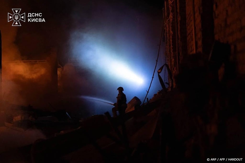Nachtelijke aanval op Kyiv, meerdere explosies gehoord