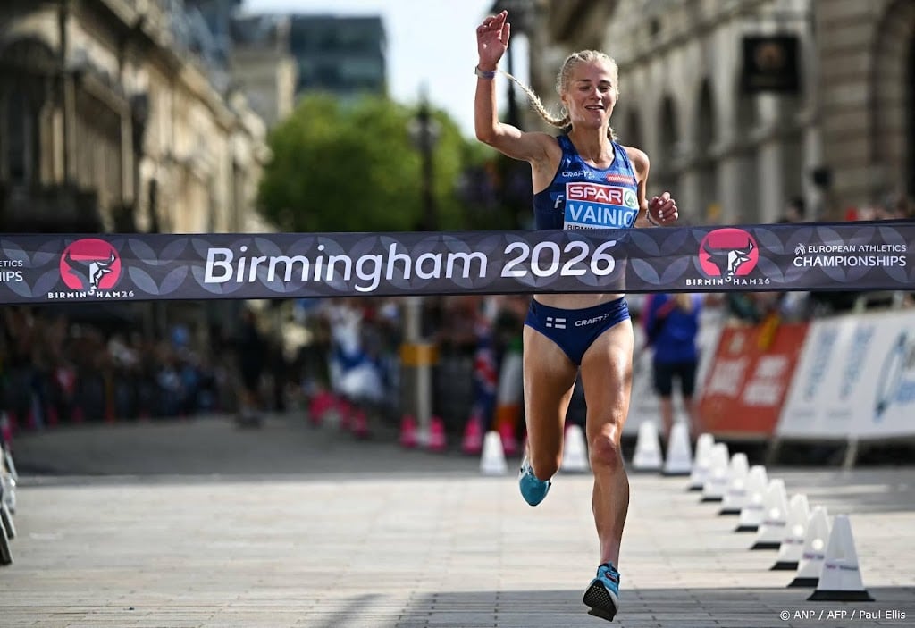 Finse Vainio wint met enorme voorsprong EK-goud op marathon