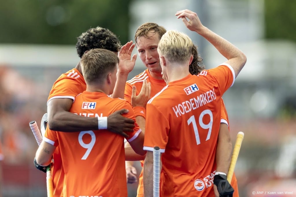 Hockeyers beginnen WK na moeizame start met zege op Nieuw-Zeeland