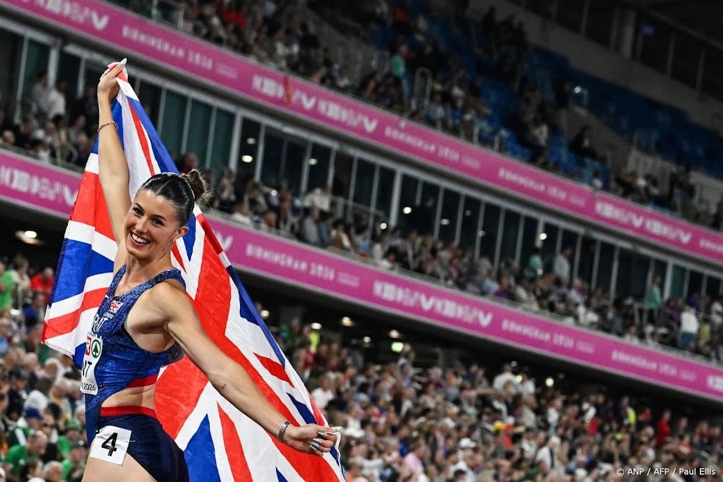 Britse atlete Hunt gaat Blankers-Koen voorbij met vierde EK-goud