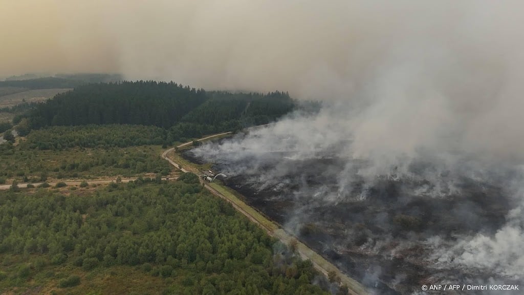 Evacuaties in Duitsland om grote natuurbrand in België