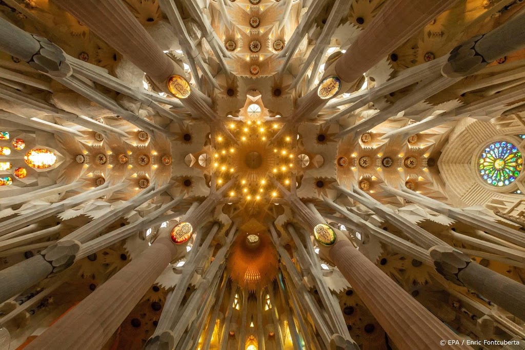 Virus vertraagt afwerking Sagrada Familia