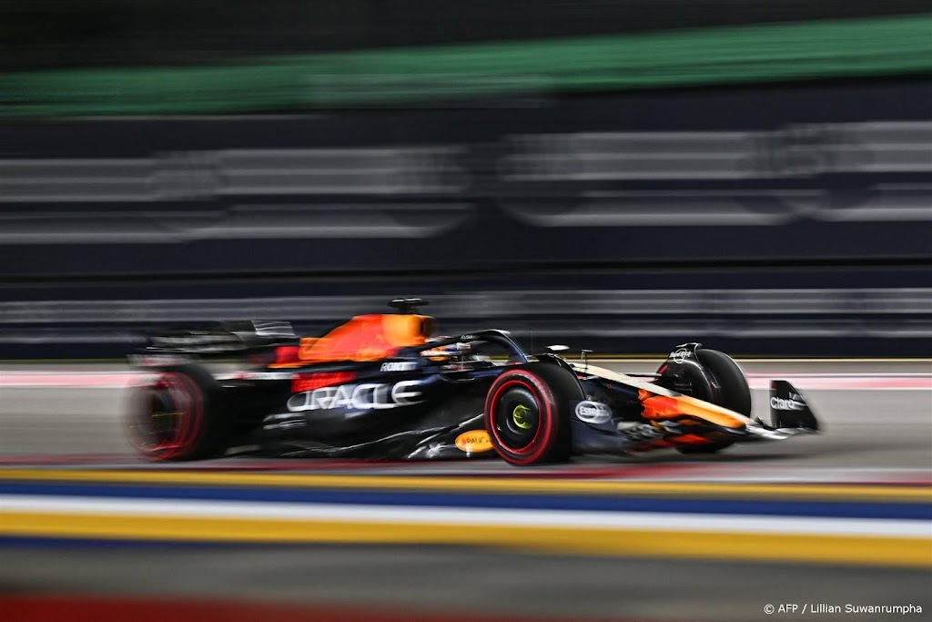 Verstappen mist laatste kwalificatiesessie Grote Prijs Singapore