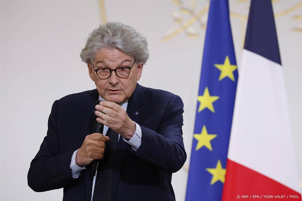 Franse eurocommissaris Thierry Breton opgestapt
