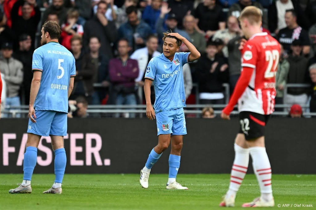 Eén duel schorsing voor NEC-speler Sano en NAC-coach Hoefkens