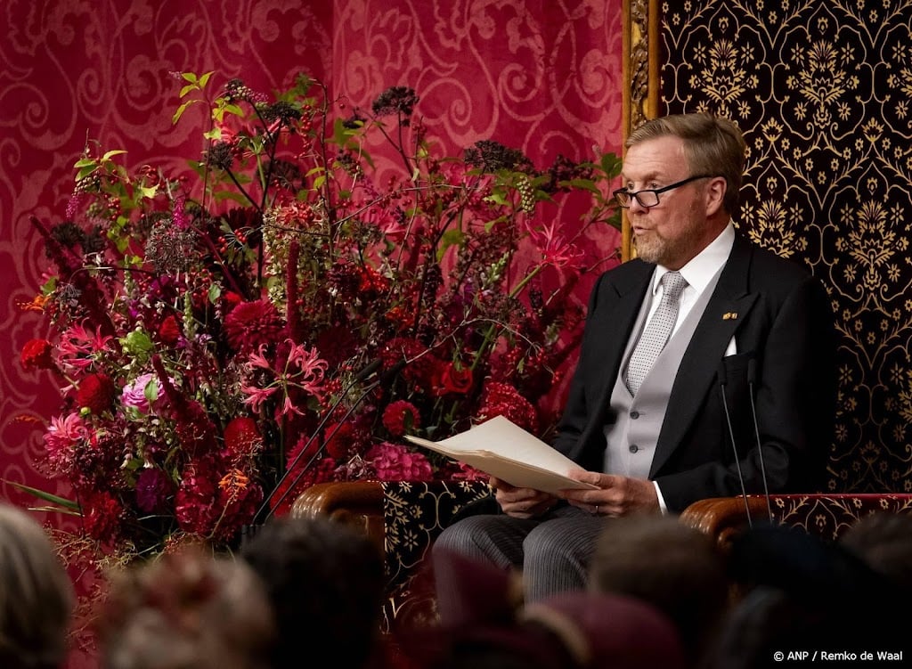 Zelensky dankt Willem-Alexander voor troonrede