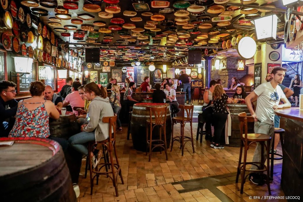 Belgische horeca maand dicht, nachtklok in hele land