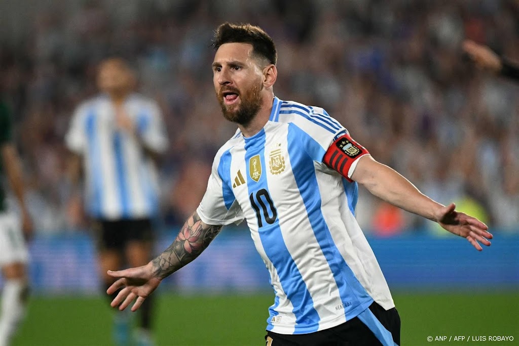 Argentinië verpulvert Bolivia in WK-kwalificatie, hattrick Messi
