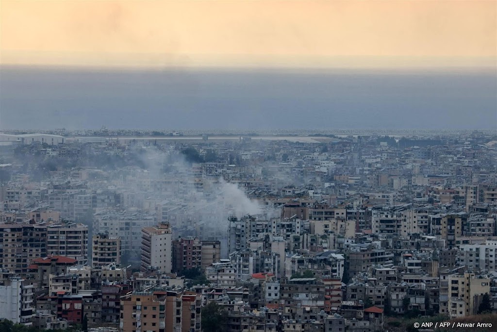 Israël valt Beiroet voor het eerst in dagen aan