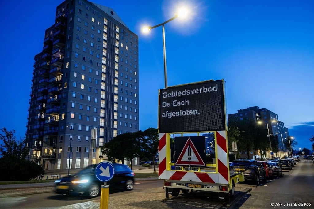 Gebiedsverbod wijk De Esch Rotterdam met drie maanden verlengd