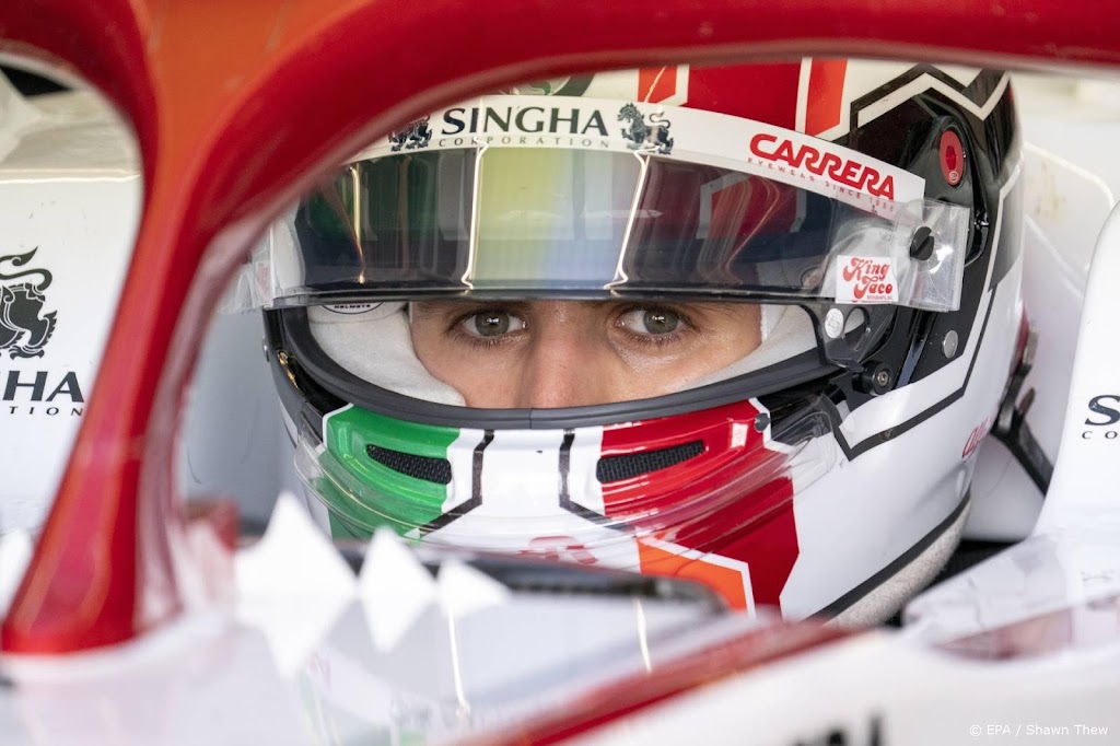 Giovinazzi: als geld regeert, is Formule 1 meedogenloos