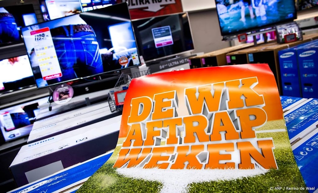 Brancheorganisatie: tv-verkoop loopt achter bij eerdere WK's