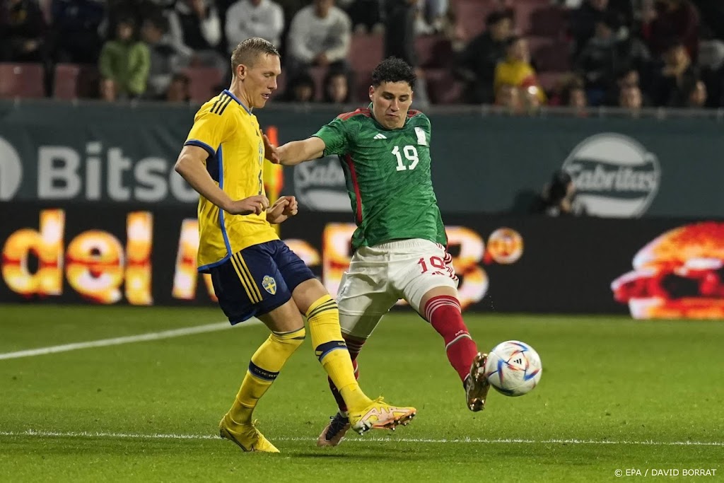 Mexico verliest in aanloop naar WK in Qatar van Zweden
