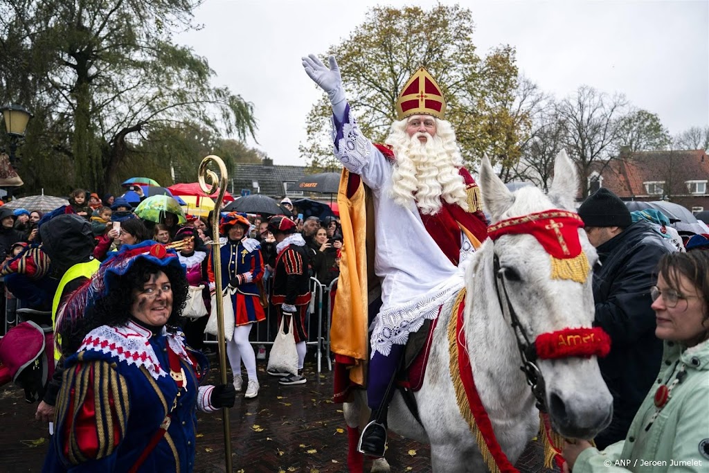 KOZP protesteert bij intocht Sinterklaas in Middelharnis