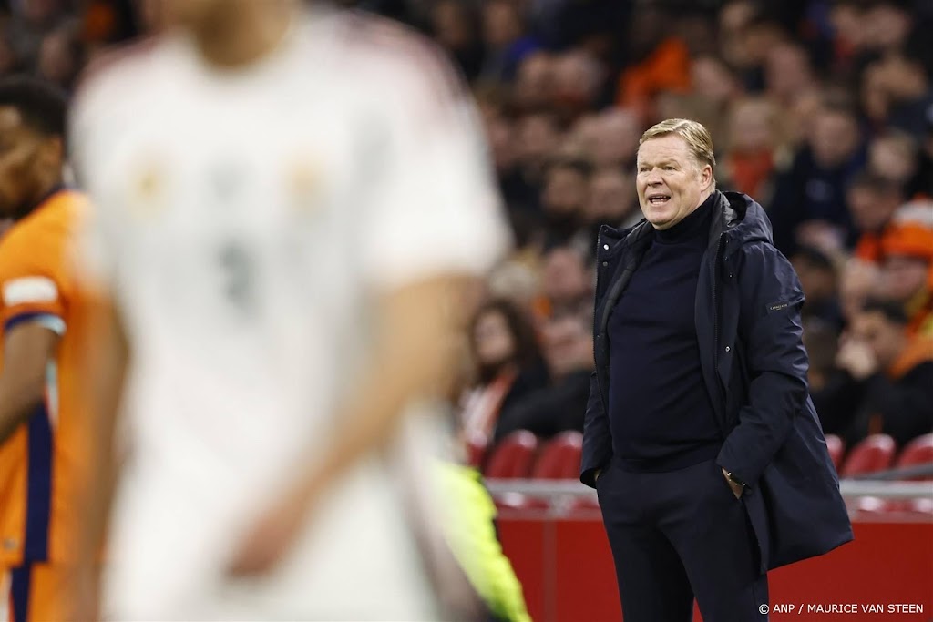 Koeman zoekt naar verklaring voor zwak begin Oranje